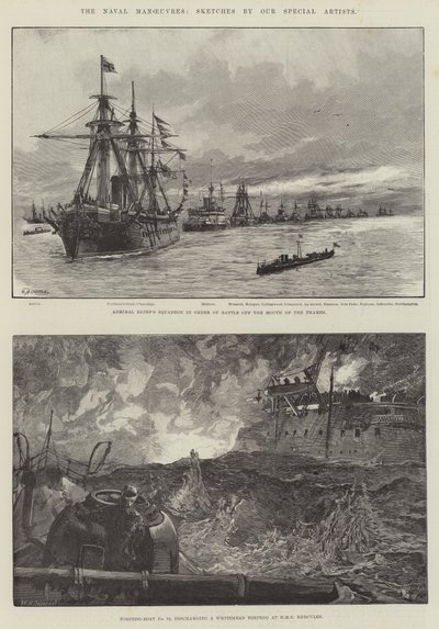 Manewry morskie autorstwa William Heysham Overend