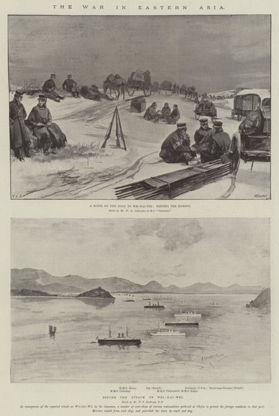 Wojna w Azji Wschodniej autorstwa William Heysham Overend