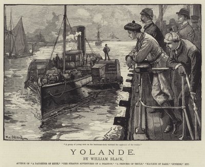 Yolande — William Black autorstwa William Heysham Overend