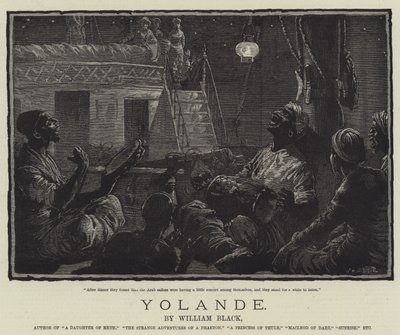 Yolande — William Black autorstwa William Heysham Overend