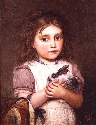 Królik zwierząt domowych autorstwa William Hippon Gadsby