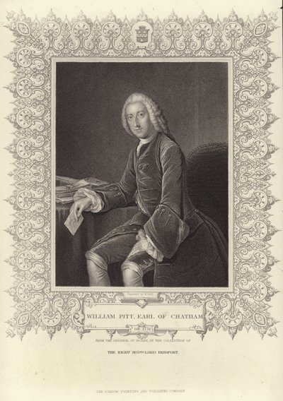Portret Williama Pitta Starszego autorstwa William Hoare