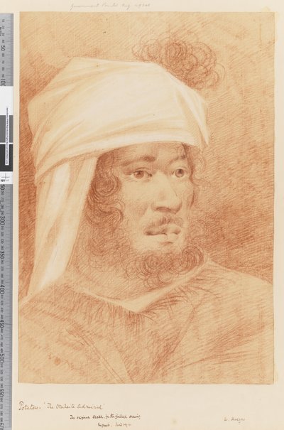 Strona 17 Potatów, admirał Otaheite, 1768-75 (czerwona i biała kreda) autorstwa William Hodges