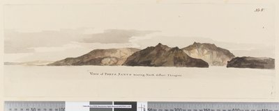 Strona 5 Widok Porto Santo mający na północ odległe 2 ligi autorstwa William Hodges