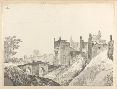 Wschodni kraniec fortu Mongheer [Munger] autorstwa William Hodges