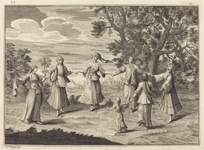 Rodzimy taniec autorstwa William Hogarth