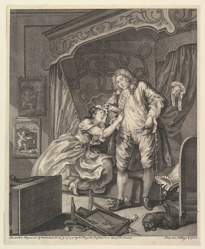 Po 15 grudnia 1736 r. autorstwa William Hogarth