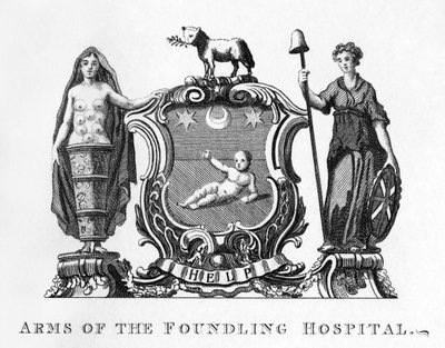 Ramiona szpitala Foundling – William Hogarth autorstwa William Hogarth