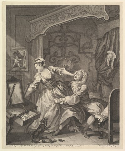Przed autorstwa William Hogarth