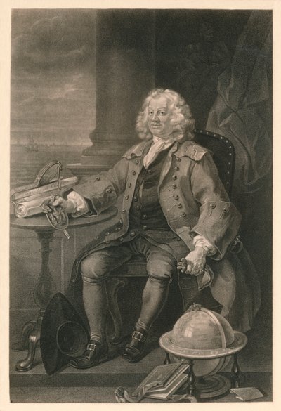 Kapitan Thomas Coram, 1740. autorstwa William Hogarth