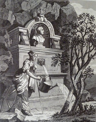Katalog wystawy artystów autorstwa William Hogarth