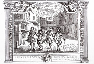 Komedia z Doktorem na rzecz autora farsy autorstwa William Hogarth