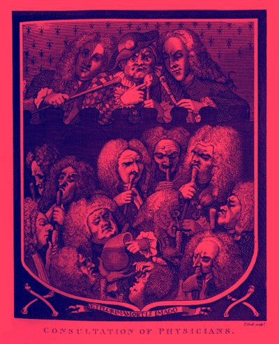 Konsultacje lekarzy Williama Hogartha autorstwa William Hogarth