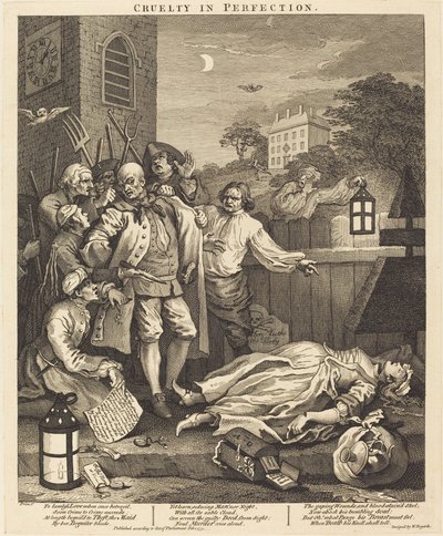 Okrucieństwo w doskonałości autorstwa William Hogarth