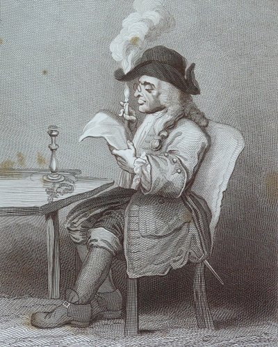 Rycina zatytułowana „The Politician” autorstwa Williama Hogartha autorstwa William Hogarth
