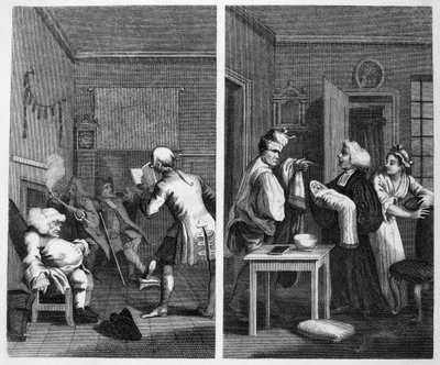 Frontyspis do Tristrama Shandy autorstwa William Hogarth