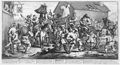 Hudibras spotyka Skimmingtona, z 