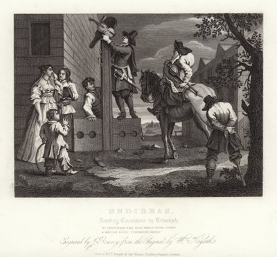 Hudibras Samuel Butler autorstwa William Hogarth