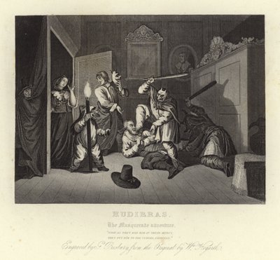 Hudibras Samuel Butler autorstwa William Hogarth