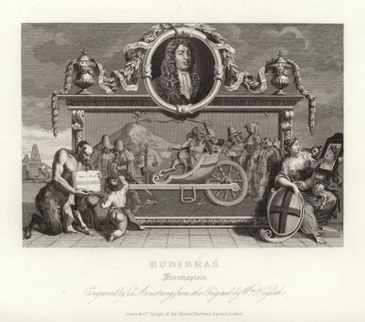 Hudibras Samuel Butler autorstwa William Hogarth