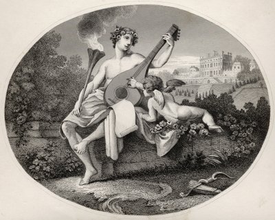 Hymen i Kupidyn, z "Dzieł Williama Hogartha", opublikowanych w 1833 r. autorstwa William Hogarth