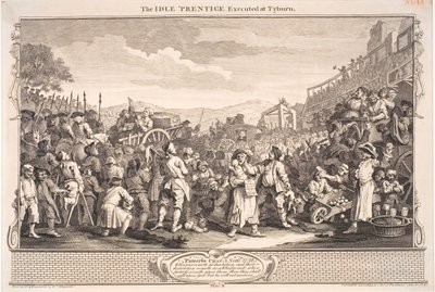 Przemysł i bezczynność autorstwa William Hogarth