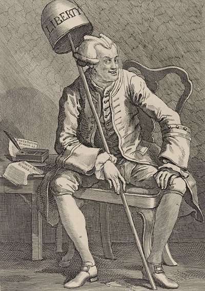 John Wilkes, Esq. autorstwa William Hogarth