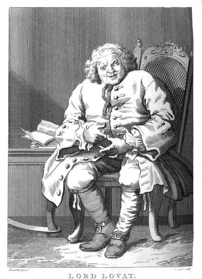 Lord Lovat autorstwa Williama Hogartha autorstwa William Hogarth
