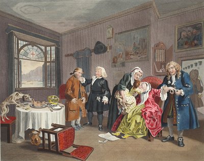 Marriage a la Mode, ilustracja VI, The Lady