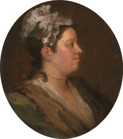 Mary Hogarth (1699-1741), ok. 1740 (przed rozmową) (zob. 174877) autorstwa William Hogarth