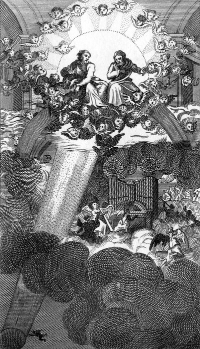 Raj utracony Miltona autorstwa Williama Hogartha autorstwa William Hogarth