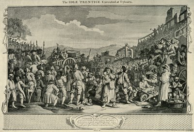 W drodze do Tyburn, 1747, 1925. autorstwa William Hogarth