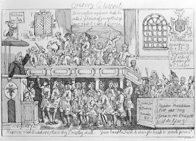 Kaplica Oratorium, ok.1746 autorstwa William Hogarth