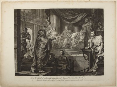 Paweł przed Feliksem autorstwa William Hogarth