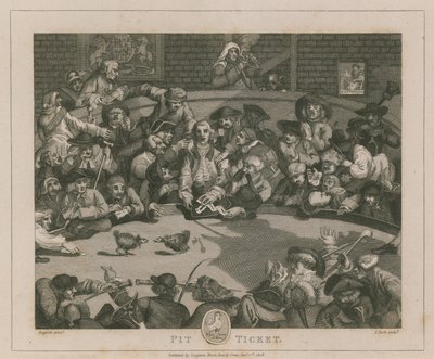 Bilet do pitu autorstwa William Hogarth