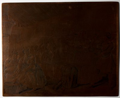 Tablica czwarta, z cyklu Życie prostytutki autorstwa William Hogarth