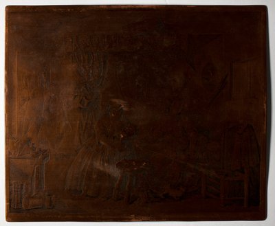 Ilustracja trzecia z dzieła „A Harlot’s Progress” autorstwa William Hogarth