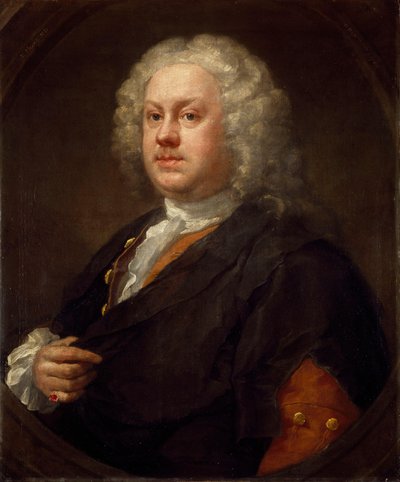 Portret Benjamina Hoadly’ego (1706–1757) – lekarza i dramaturga autorstwa William Hogarth