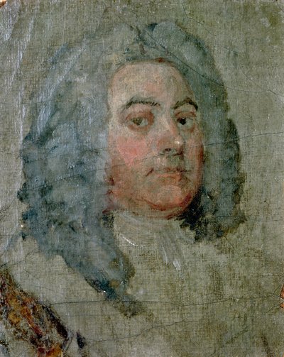 Portret Jerzego Fryderyka Haendla (1685-1759) autorstwa William Hogarth