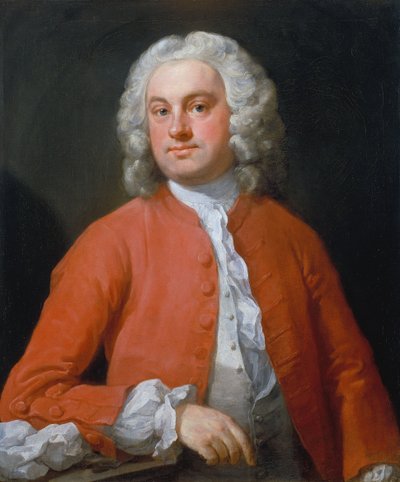 Portret mężczyzny autorstwa William Hogarth