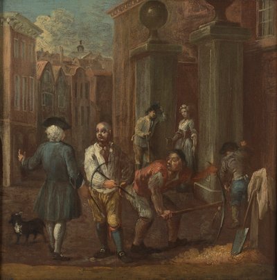 Podpisz dla chodnika autorstwa William Hogarth