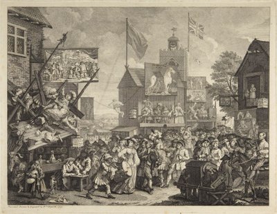 Jarmark w Southwark autorstwa William Hogarth