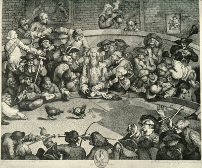 Sport w XVIII wieku, c1720-1764, 1925. autorstwa William Hogarth