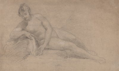 Studium aktu kobiecego autorstwa William Hogarth