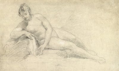 Studium aktu kobiecego autorstwa William Hogarth