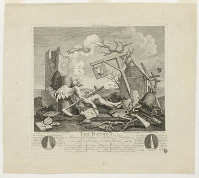 Tailpiece, czyli Batos autorstwa William Hogarth