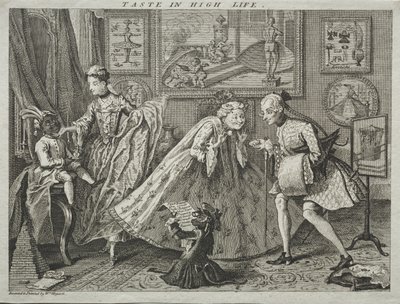 Gust w wyższych sferach autorstwa William Hogarth
