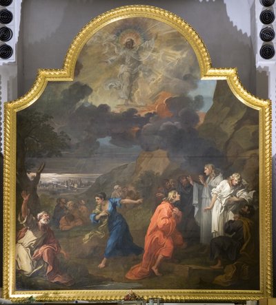Ołtarz St Mary Redcliffe (prawy panel) autorstwa William Hogarth