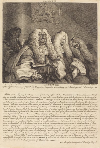 Ławka autorstwa William Hogarth