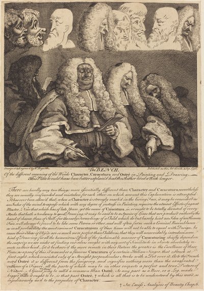 Ławka autorstwa William Hogarth